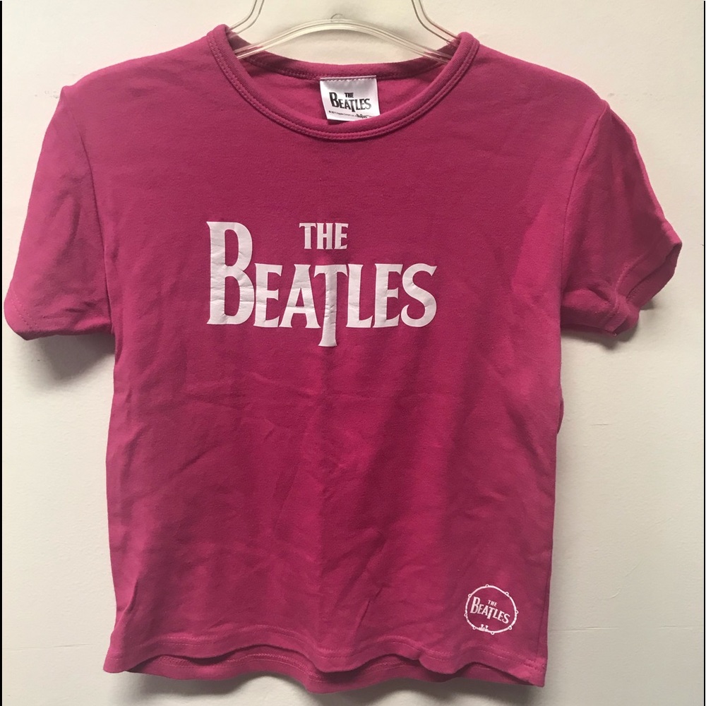 Hot Pink Beatles Tee